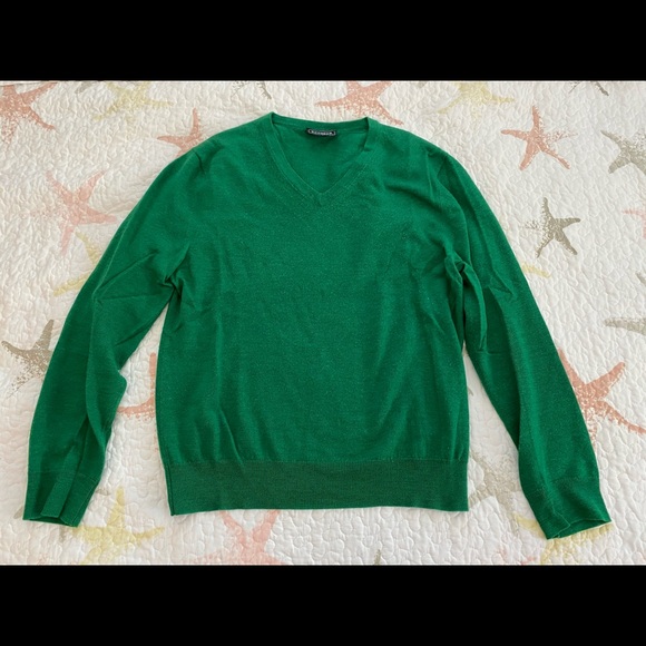 Express Other - Express Men’s M Merino Wool Sweater Forest Green